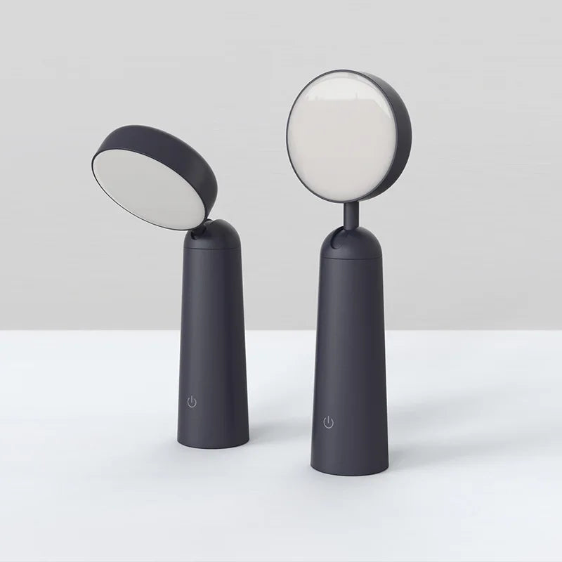 Luminária de Mesa Abajur Recarregável Moderna Luz