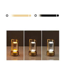 Luminária de Mesa Abajur Recarregável Portátil Lâmpada Atmosfera