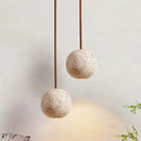 Pendente Pedra Travertino Ball