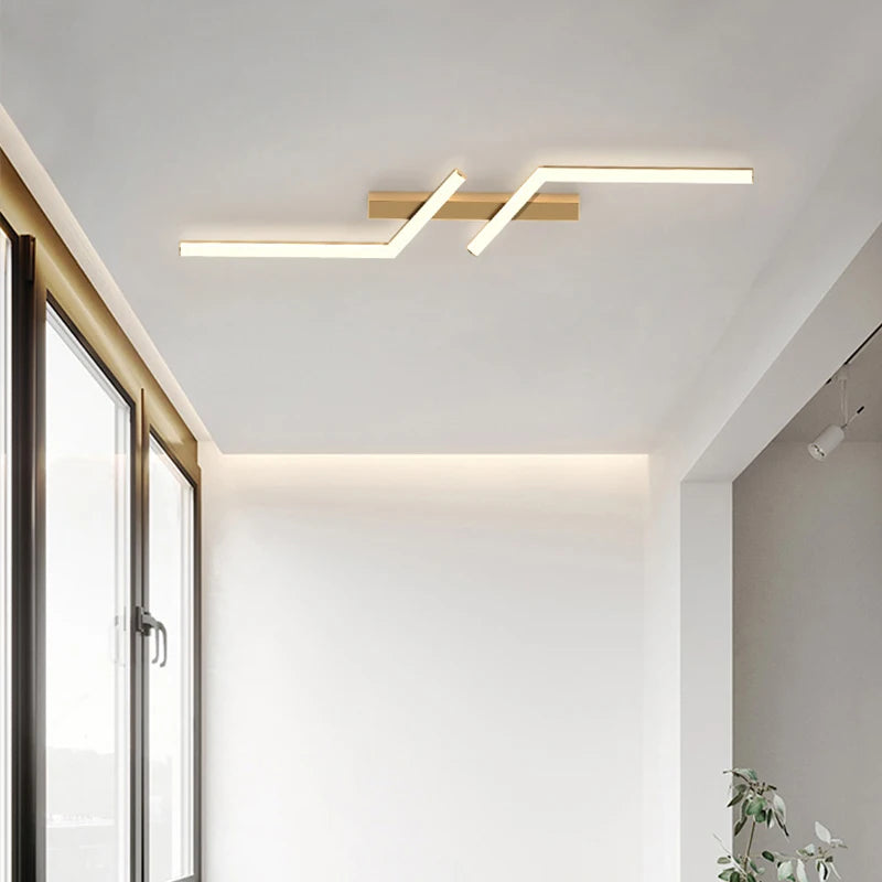 Lustre Régua Luminária de Teto Sandrina