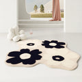Tapete Decorativo Orgânico Redondo Irregular Floral