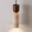 Pendente Pedra Travertino Thalia