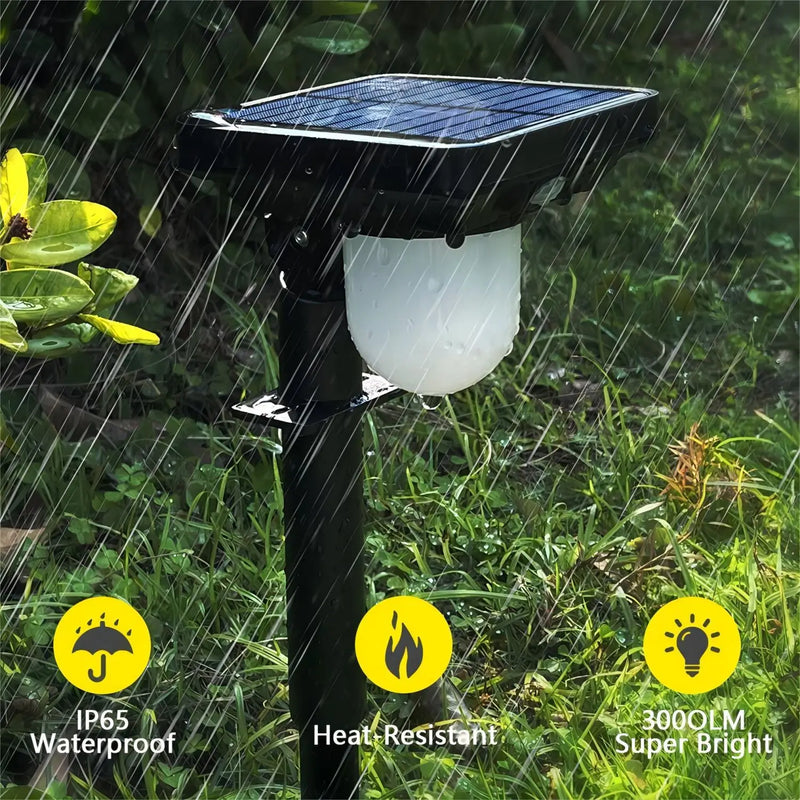 Luz Solar Espeto Para Quintal Gramado Áreas Externas a Prova D'água Led