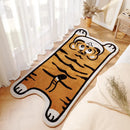 Tapete Decorativo Infantil Animais Jacaré Tigre Leão Gato