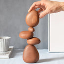 Escultura Torre de Pedras com Imã Magnético