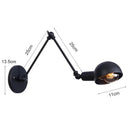 Arandela Articulável Lâmpada de Parede Jane