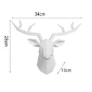 Escultura Cabeça de Cervo Para Parede