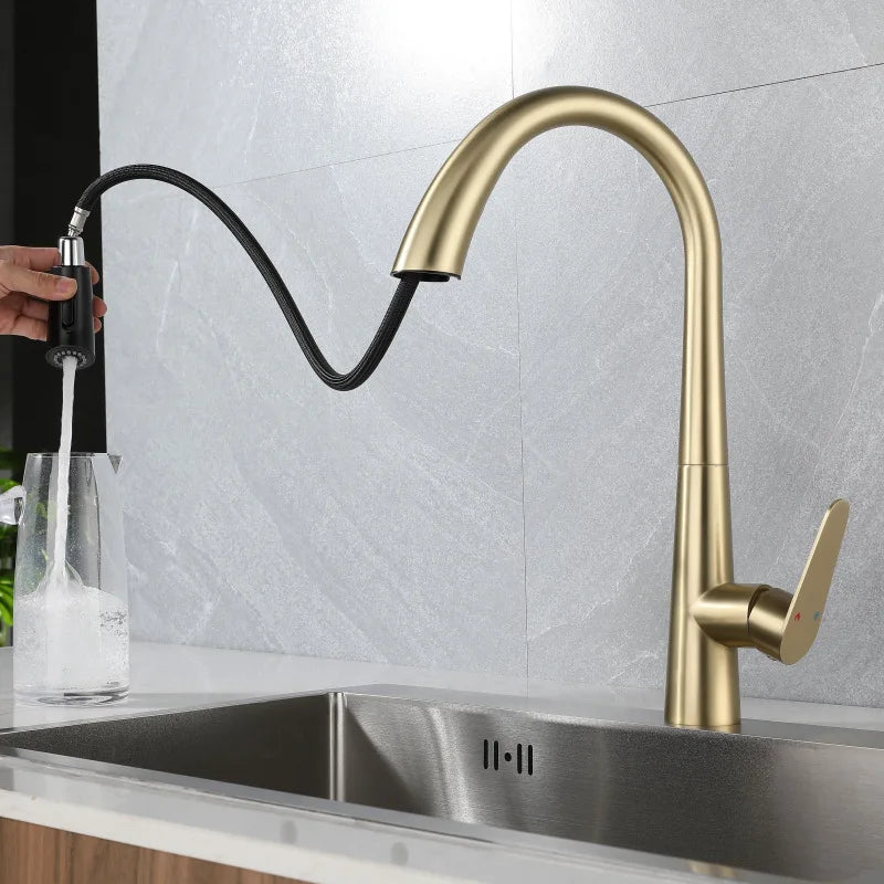 Torneira Para Cozinha Monocomando Curva Flex