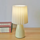 Abajur Plissado Luminária de Mesa Veneza