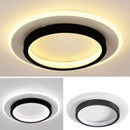 Plafon Redondo de Sobrepor Branco Lustre Detaila