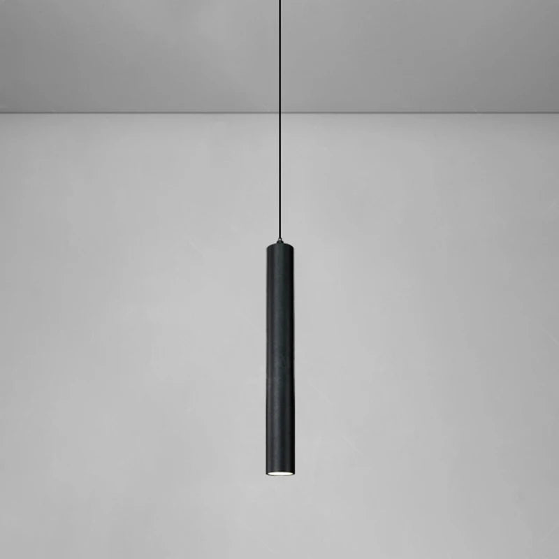 Modern Nordic Led Pendant Lamp Double head Pendant Light Dining Room 2m Hanging Lamp Pipe Decora Cylinder Pipe Line chandelier - Detaila