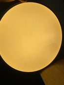 Plafon de Sobrepor Lustre Luminária de Teto Dourado 40CM Elana Detaila