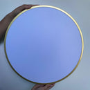 Plafon de Sobrepor Lustre Luminária de Teto Dourado 40CM Elana Detaila