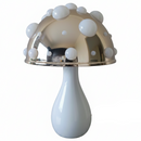 Abajur Cogumelo Luminária de Mesa Amanita Mushroom Metal