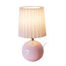 Abajur Plissado Luminária de Mesa Veneza