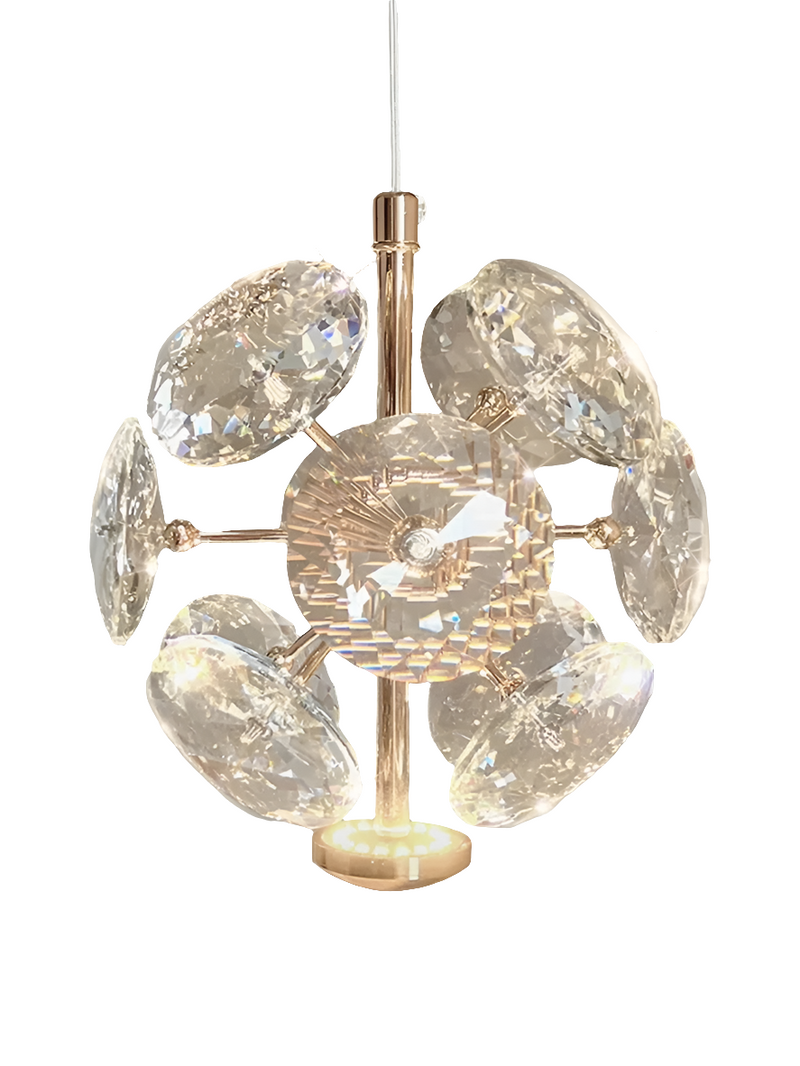 Pendente Arandela Lustre Crystal Quarto Cabeceira Sala Decoração Small Chandelier