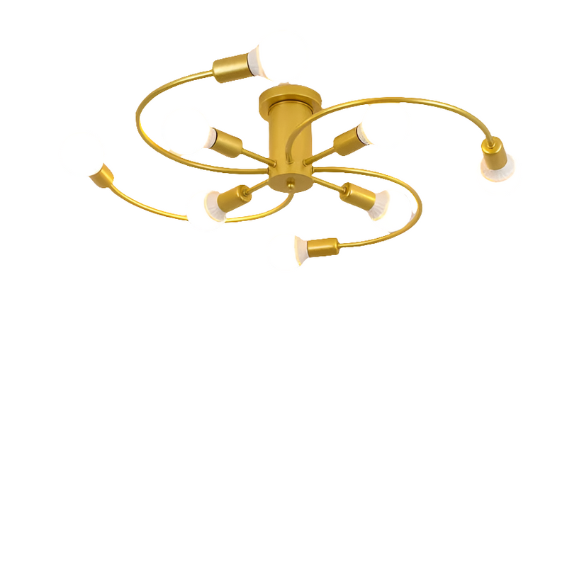 Lustre Luminária Lâmpada de Teto Petúnia