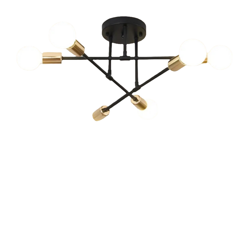 Lustre Luminária de Teto Industrial Verena OUTLET
