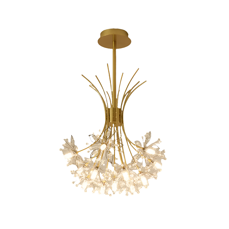 Lustre Buque de Cristal LED