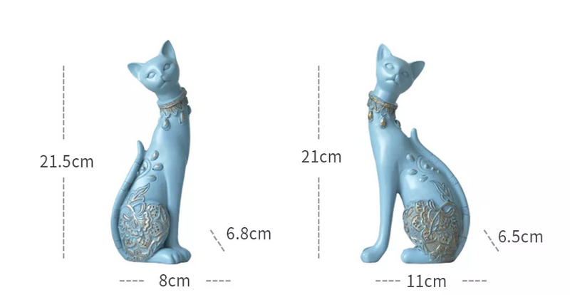 Estátua Gato da Sorte Decoração - Detaila