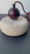 Pendente Pedra Travertino Sarita